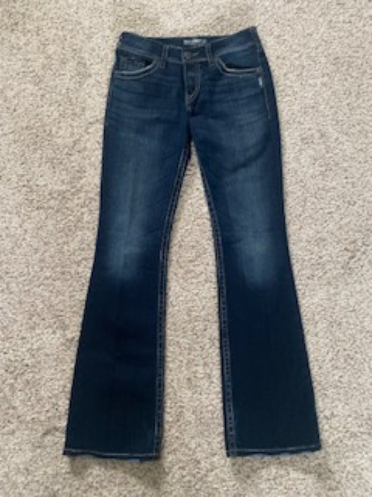 Silver Suki Surplus Womens Bootcut Jeans Silver Suki Surplus Womens Bootcut Jeans